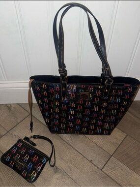 Dooney & Bourke Janie Tote and Wristlet
